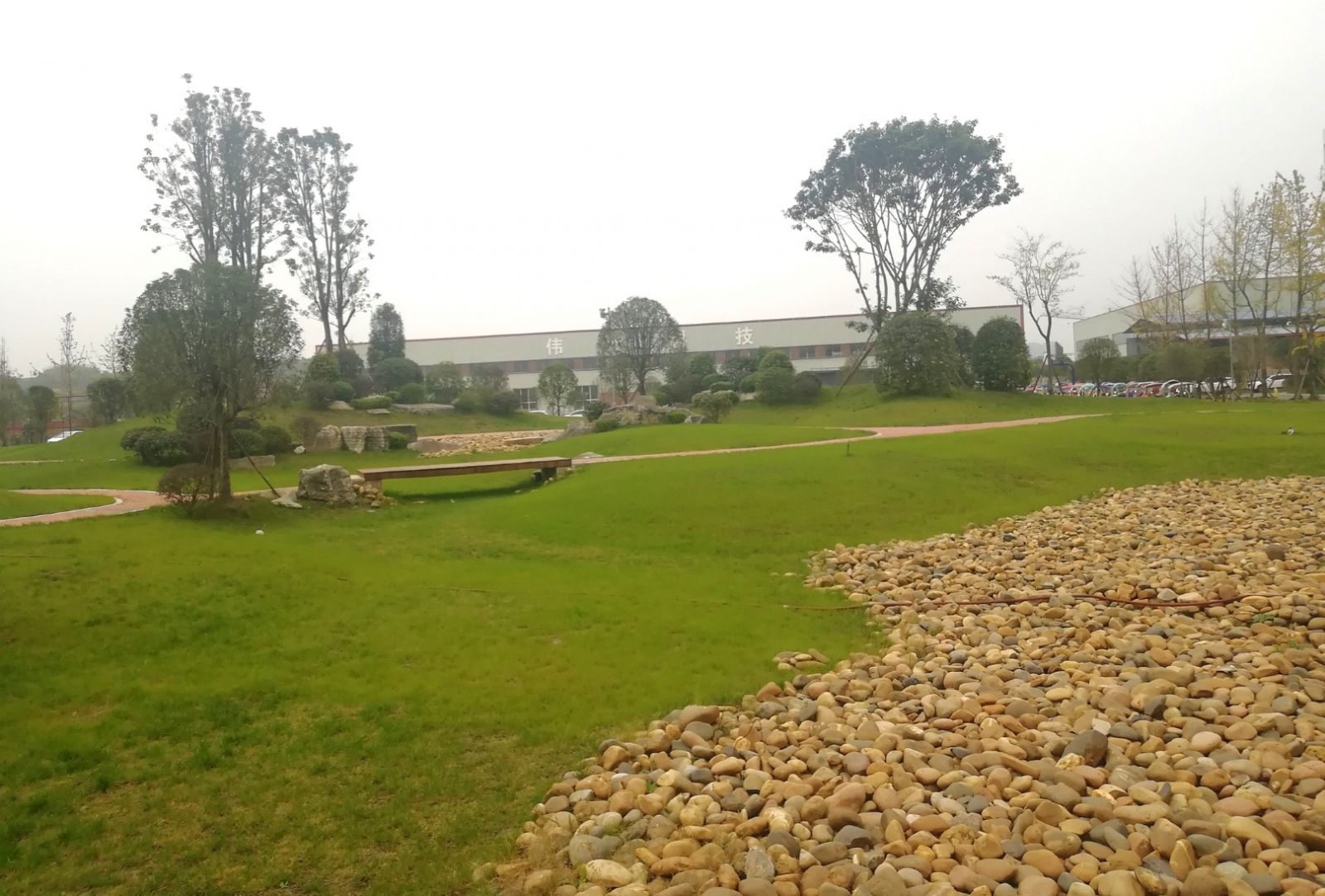 園冶杯專業獎:資陽高新區中韓創新創業園資陽基地華西牙科產業園景觀工程