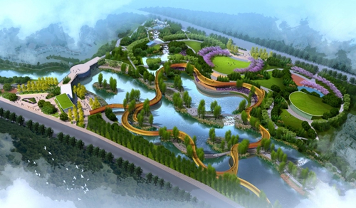 園冶杯專業獎:忠莊河、劍江路景觀提升改造及環境綜合整治工程