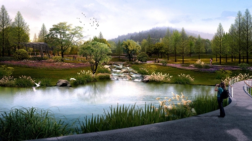 園冶杯專業獎:忠莊河、劍江路景觀提升改造及環境綜合整治工程