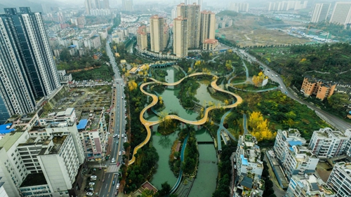 園冶杯專業獎:忠莊河、劍江路景觀提升改造及環境綜合整治工程