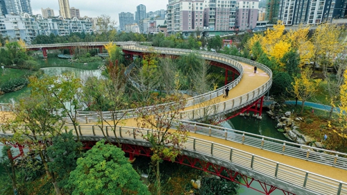 園冶杯專業獎:忠莊河、劍江路景觀提升改造及環境綜合整治工程