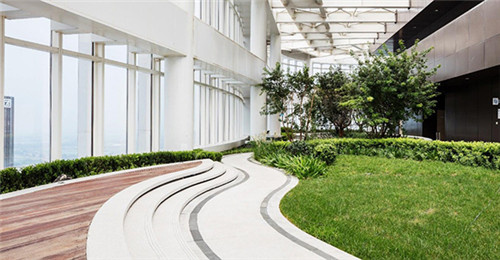 園冶杯專業獎:中航資本大廈超高層屋頂花園