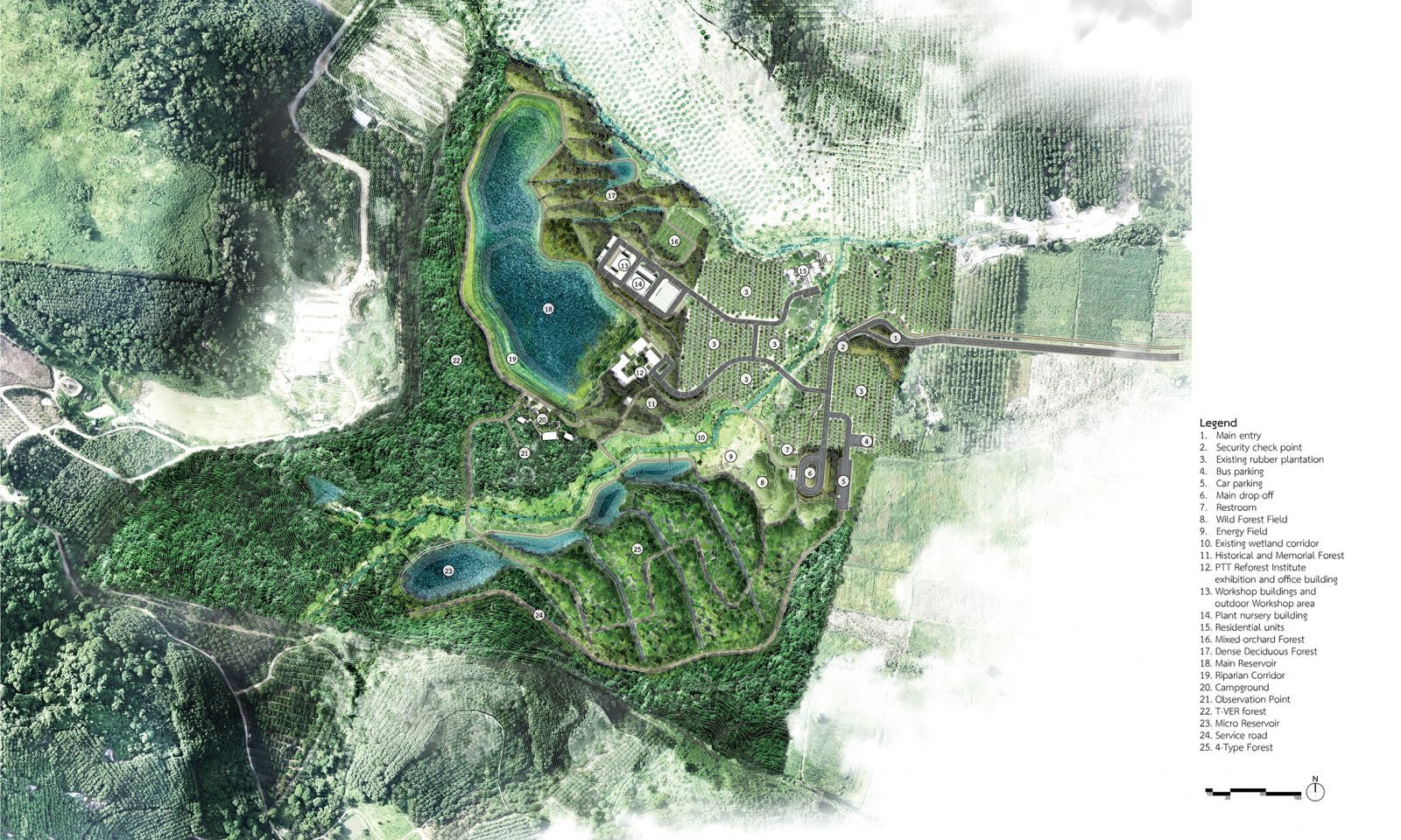 園冶杯專業獎:泰國Wangchan森林