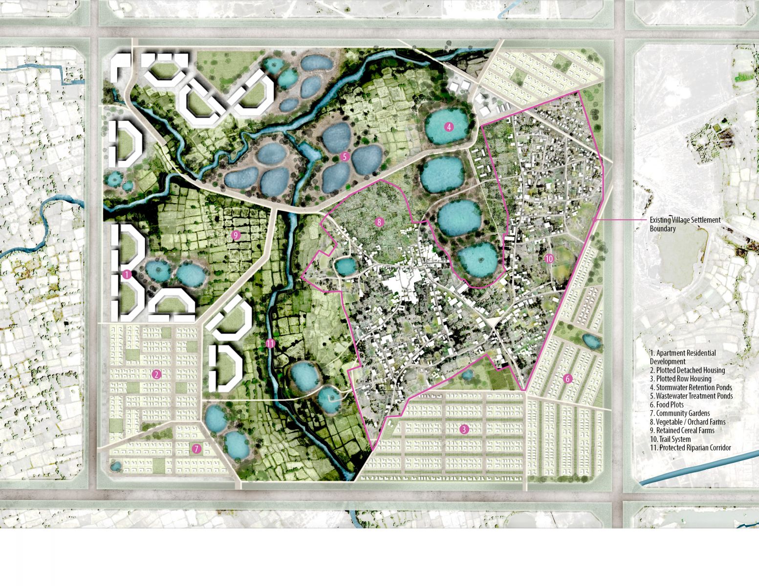 園冶杯專業獎:Sector34 Masterplan