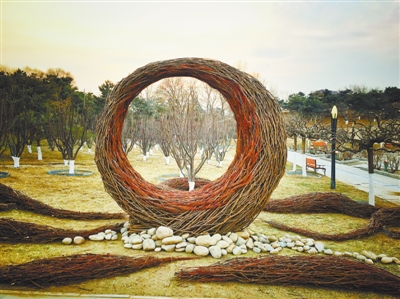 用枯枝落葉構(gòu)建大地勝景