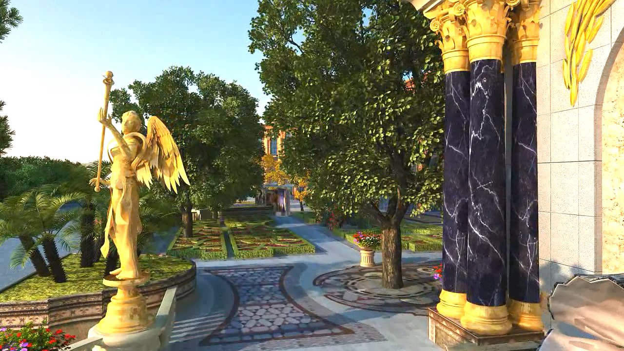 三維建筑動畫在園林景觀中的應用