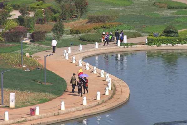 云南首個開放式海綿城市濕地公園建成