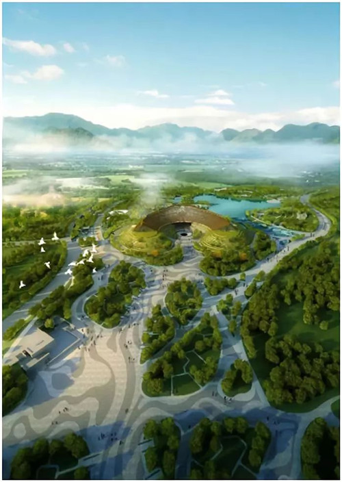 這些建筑景觀中國(guó)韻味十足