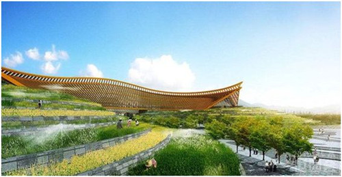 這些建筑景觀中國(guó)韻味十足