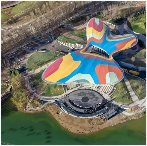 這些建筑景觀中國(guó)韻味十足