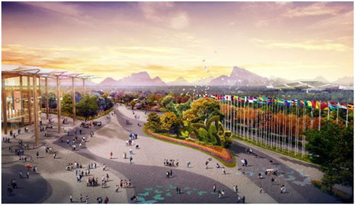 這些建筑景觀中國(guó)韻味十足