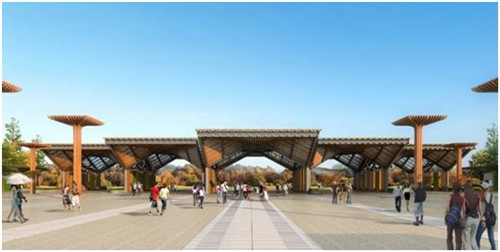 這些建筑景觀中國(guó)韻味十足