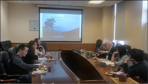 Robert Melnick教授訪問北林大研討景觀和遺產保護