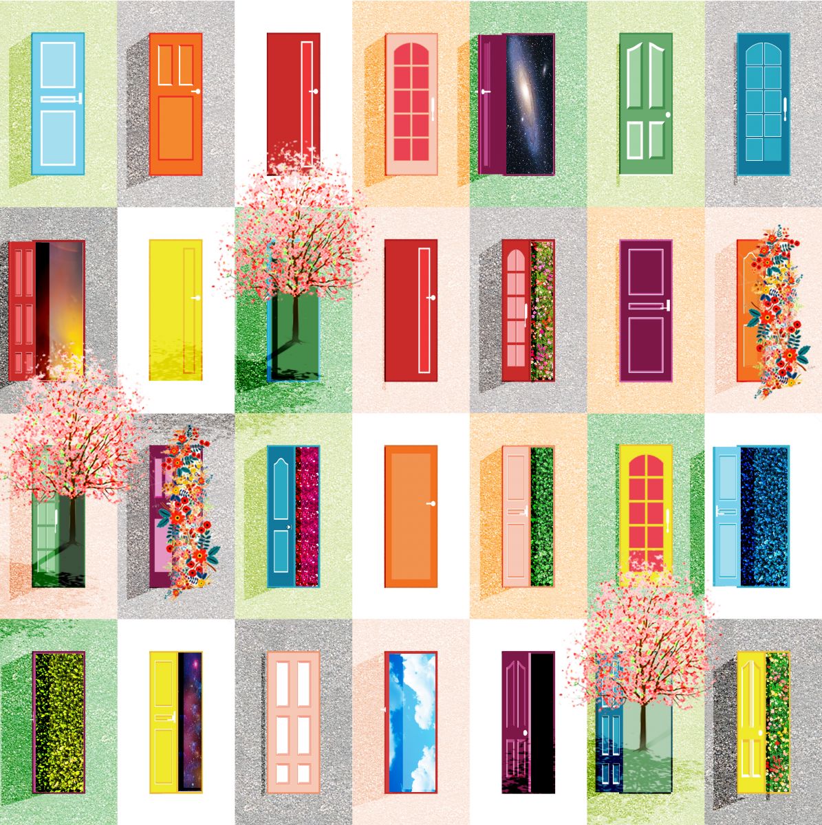 20個(gè)門(mén)庭