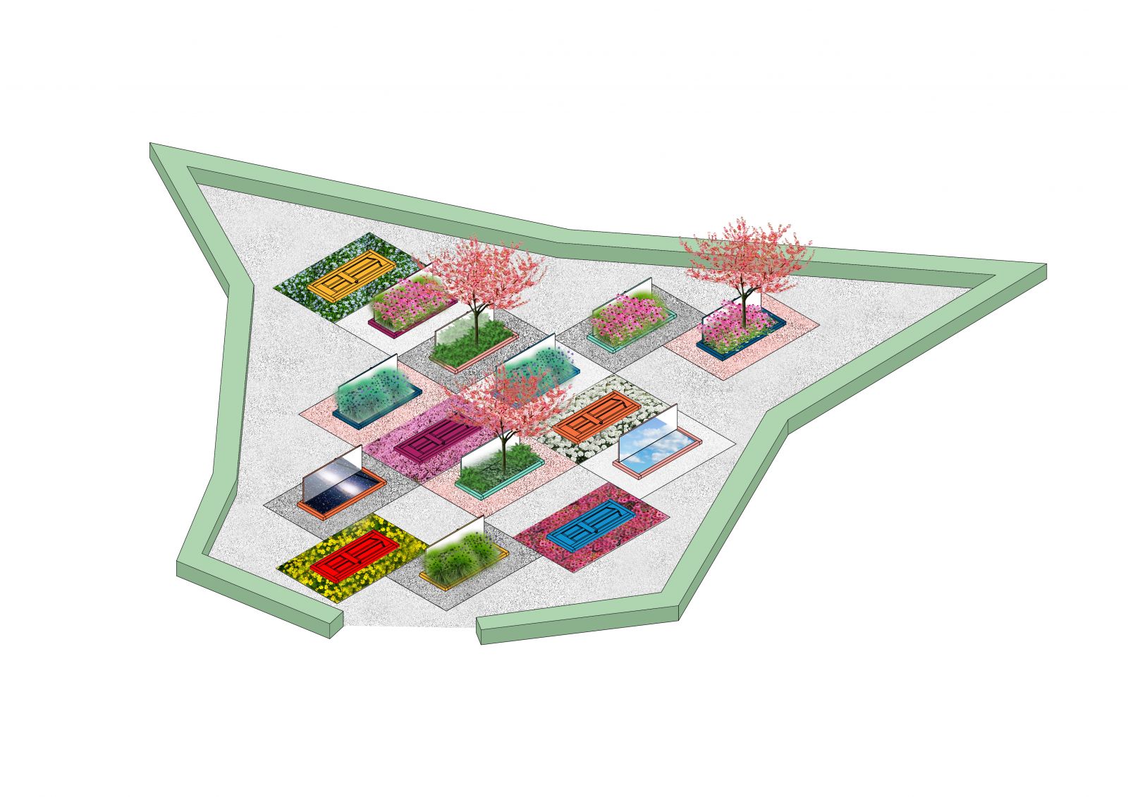 20個(gè)門(mén)庭