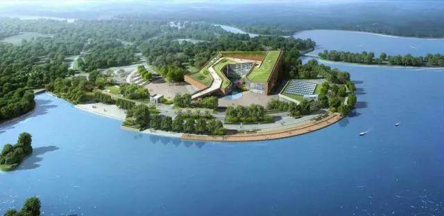 邢臺(tái)園博園占地面積最大的場(chǎng)館即將完工