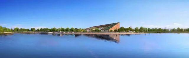 邢臺(tái)園博園占地面積最大的場(chǎng)館即將完工