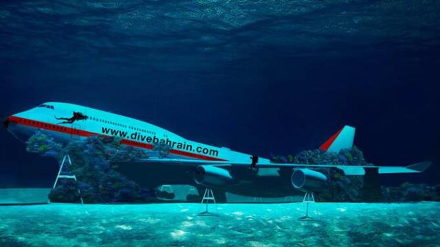 波音飛機特色世界最大水下公園將在巴林開放