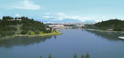 蜀國新天府,秀色看簡州——成都龍升公園