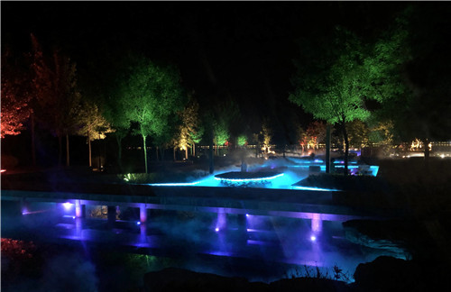 藏在城市中的山光水色 隱在燈光里的秀美中國