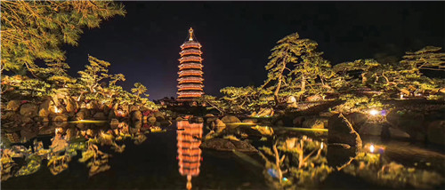 藏在城市中的山光水色 隱在燈光里的秀美中國