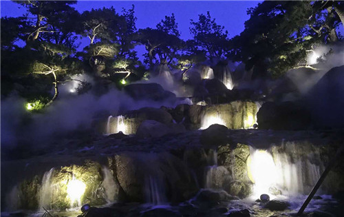 藏在城市中的山光水色 隱在燈光里的秀美中國