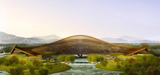 北京世園會 每一處建筑都在講述獨特的故事