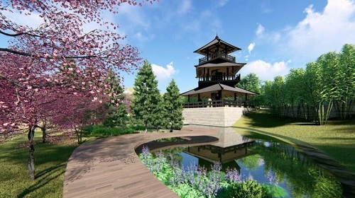 湖北第二屆園林博覽會項目建設進入攻堅階段