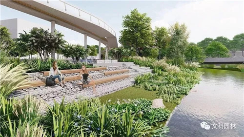 文科園林丨深圳大梅沙河景觀改造設計
