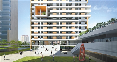 國際校區成香餑餑 創新設計層出不窮