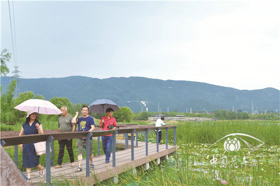 采沙場上崛起的首都“后花園” 記北京昌平新城濱河森林公園