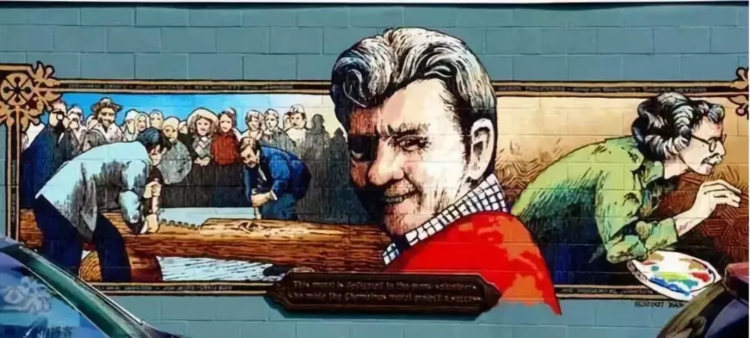 一個創意拯救一個城鎮,壁畫小鎮的逆襲