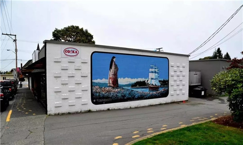 一個創意拯救一個城鎮,壁畫小鎮的逆襲