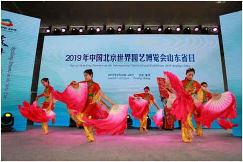 2019中國北京世園會“山東省日”活動持續發熱