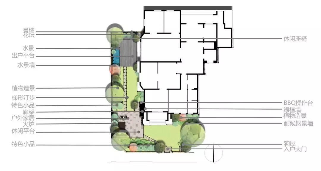 花園設(shè)計|色彩不冷不符合你的性格