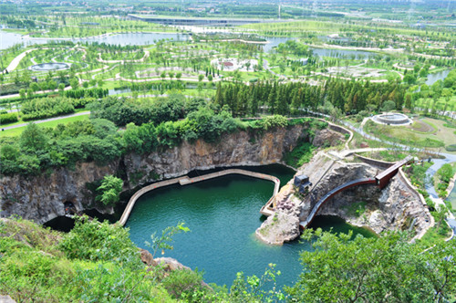 礦坑公園,讓大地傷疤涅槃重生