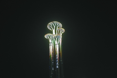 北京：“空間光影秀”這樣打造