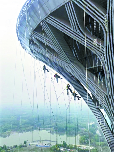 北京：“空間光影秀”這樣打造