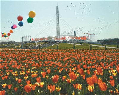 20個月 沈陽創造世界園藝奇跡