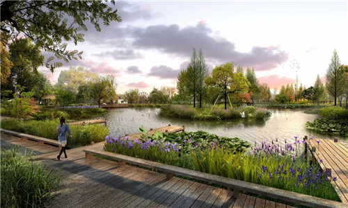 2019園冶杯專業(yè)獎丨灃河綜合治理二期西漢高速—G310國道景觀設計