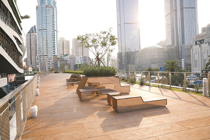 上海:徐家匯空中連廊背后的新技術與新理念