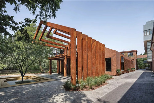 2019園冶杯專業獎丨上海華東師范大學麗娃河畔化雨書齋改造設計