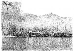 張建庭：用一支鋼筆，繪出西湖守候者的文化胸懷