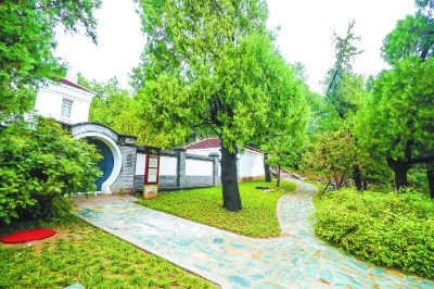 香山革命紀(jì)念地周邊添新綠 