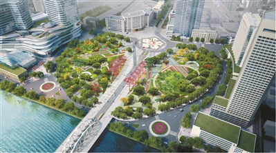 廣州：海珠廣場升級亮相 打造開放市民濱水文化廣場