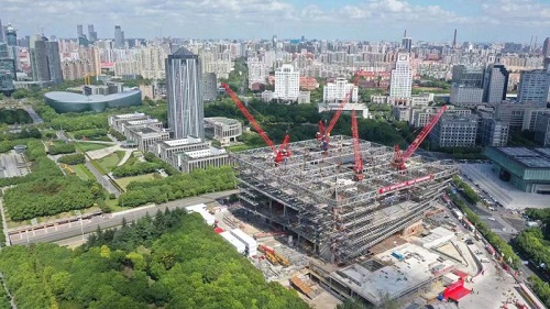 上海圖書館東館結(jié)構(gòu)封頂 將帶來哪些驚喜