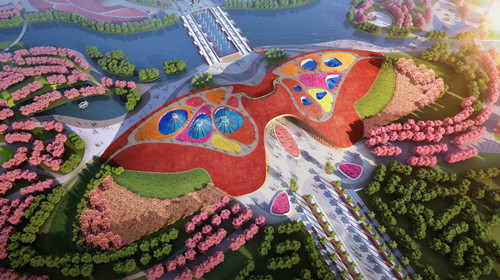 崇明花博會倒計時600天 設計細節引人關注