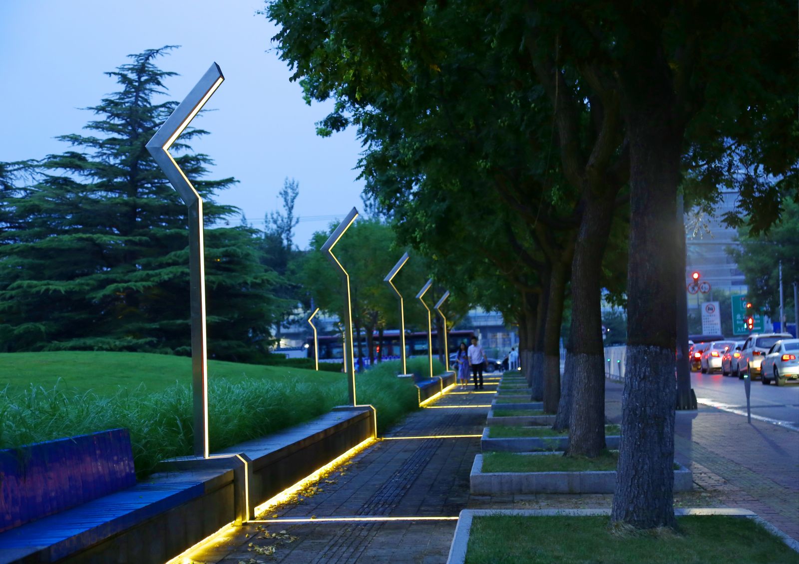 2019園冶杯專業(yè)獎(jiǎng)丨聯(lián)想科技園街景提升改造