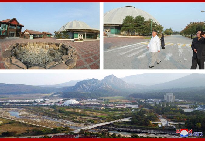 金正恩視察金剛山 批評建筑沒體現民族性