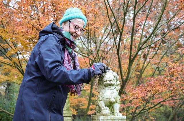 守護魯爾河畔中國園林的德國志愿者